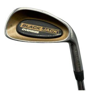 willson black jack 4 iron golf club oversized stainless lamskin grip 37 READ